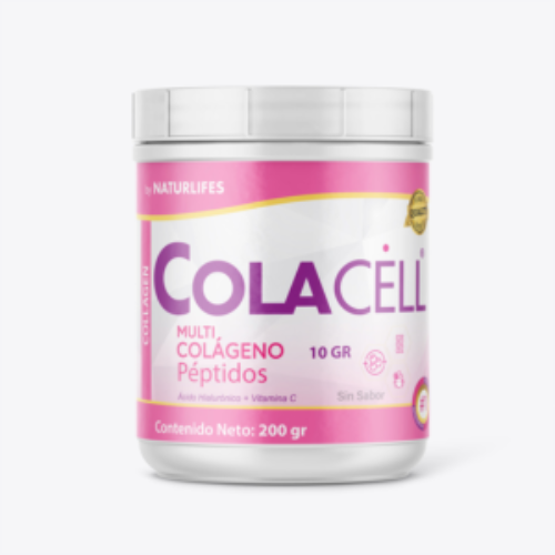COLACELL COLAGENO ACIDO HIALURONICO VIT C ZINC POLVO 200GR